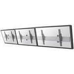 NEWSTAR Menuboard Wall mount for three 81,28cm 32Zoll-139,7cm 55Zoll/165,1cm 165,10cm (65") Screens - Black (NMPRO-WMB3)