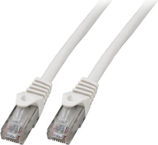 EFB-Elektronik RJ45 Patchkabel Cat.6 U/UTP LSZH CCA weiß 0,5m Hersteller: EFB Elektronik (K8104WS.0,5)