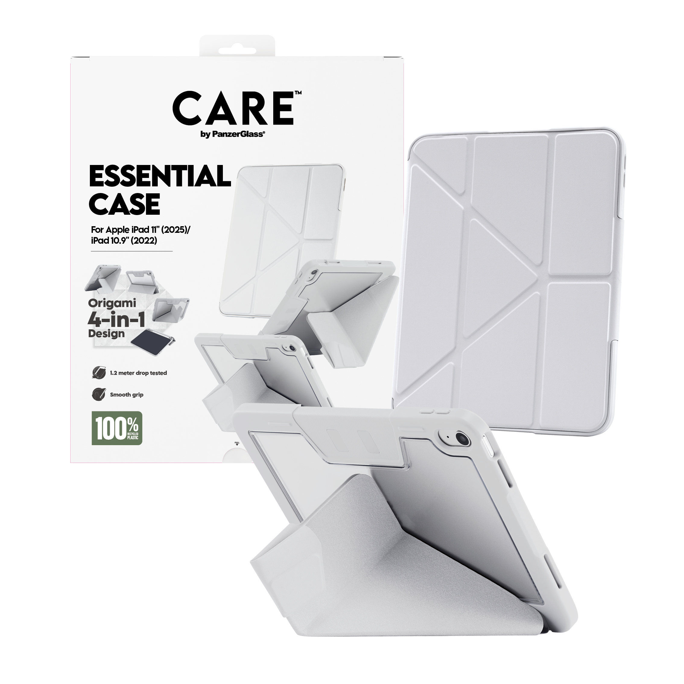 PanzerGlass CARE by PanzerGlass Essential Case Hell Grau iPad 11"