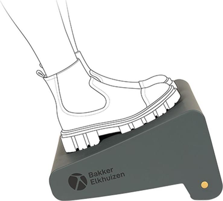 Bakker Elkhuizen FootRest No.3 45.6 cm x 37.2 cm Dunkelgrau