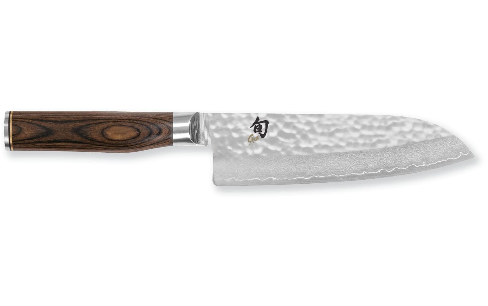 kai Europe Shun Premier TDM-1702 Santokumesser 18 cm Braun