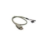 InLine® USB 2.0 Adapterkabel, Buchse A auf Pfostenanschluss, 0,4m (33440B)
