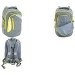 EBERHARD FABER Schulrucksack X-Style, grau/neongelb für Kinder/Teenager von 9 (577637)