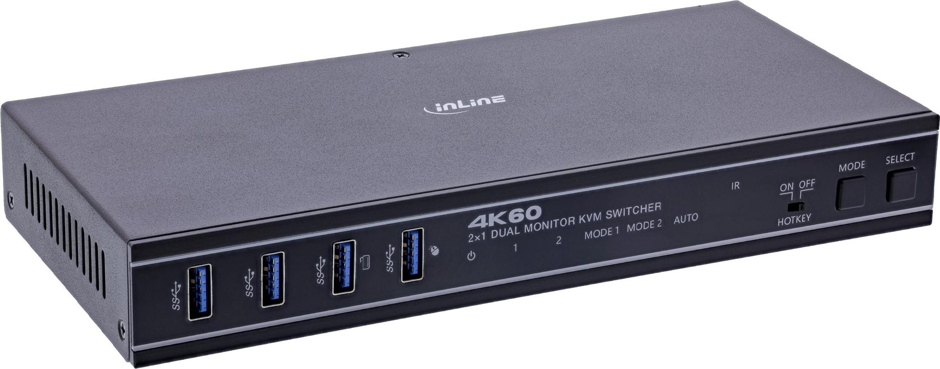 InLine KVM Switch 2-fach (57885F)