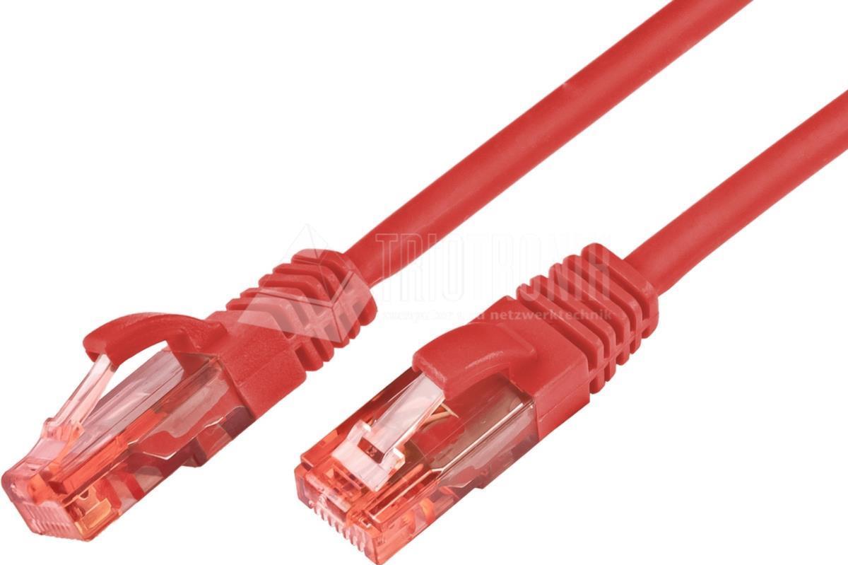Wirewin PKW-UTP-KAT6 0.5 RT Netzwerkkabel 0,5 m Cat6 U/UTP (UTP) Rot (PKW-UTP-KAT6 0.5 RT)