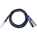 Kompatibles Mellanox MCP7H50-V01AR30 BlueLAN© passives 200GBASE-CR4 QSFP56 auf 2x100GBASE-CR2 QSFP56 Direct Attach Breakout Kabel, 2 Meter, AWG26 (MCP7H50-V01AR30-BL)