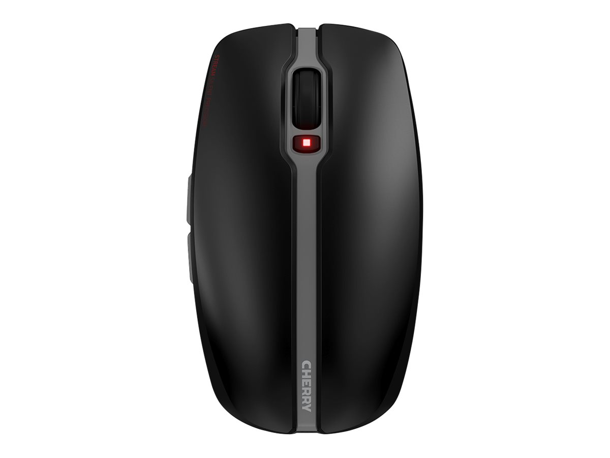 CHERRY STREAM DESKTOP Kabelloses Tastatur-und-Maus-Set 2,4 GHz AZERTY Belgien Schwarz