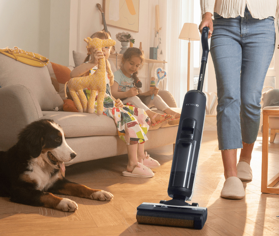 Tineco Floor One S6 Flashdry Pet Akku-Nass-/Trockensauger 35 min 220 W HEPA Grau
