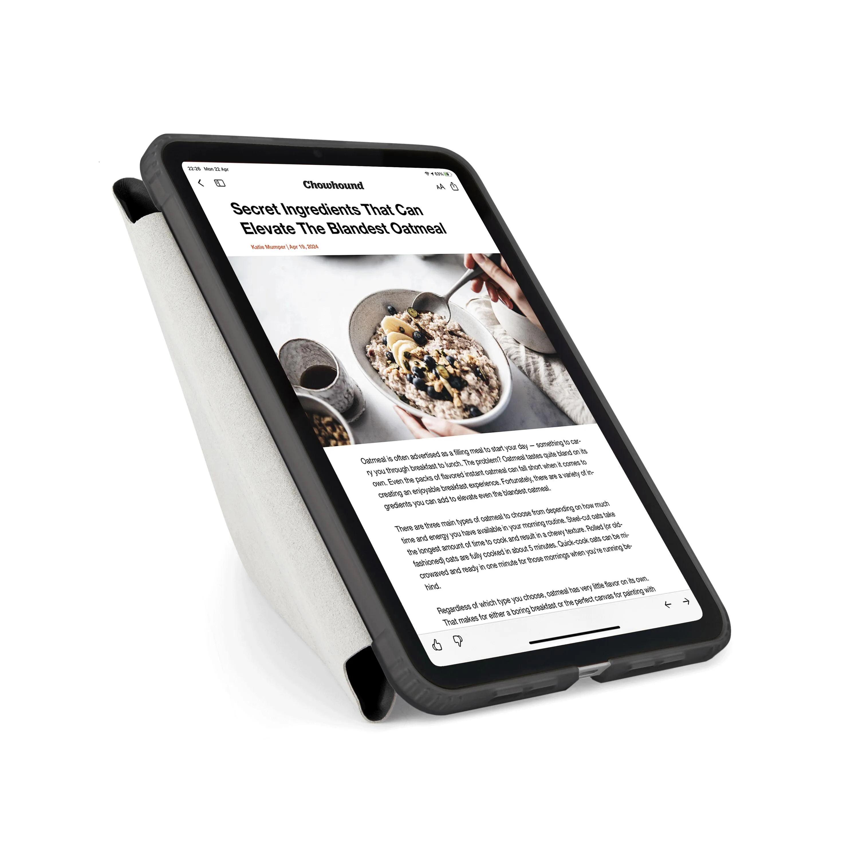 Pipetto Origami No1 Original Case für iPad mini (A17 Pro) 8,3" Schwarz