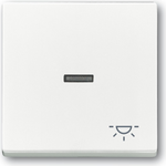 Busch Jaeger 1751-0-2753 Wandplatte/Schalterabdeckung Weiß (1751-0-2753)