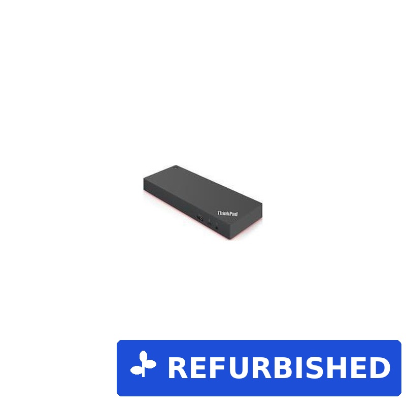 Lenovo 03X7538 Notebook-Dockingstation & Portreplikator Verkabelt Thunderbolt 3 Schwarz - ohne AC Adapter (03X7538) (geöffnet)