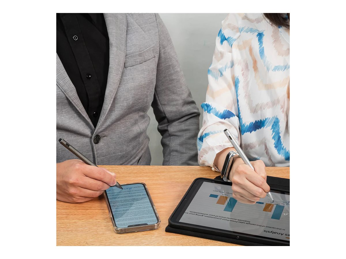 Adonit Neo Duo Aktiver Stylus für Apple Wiederaufladbar Graphite Black