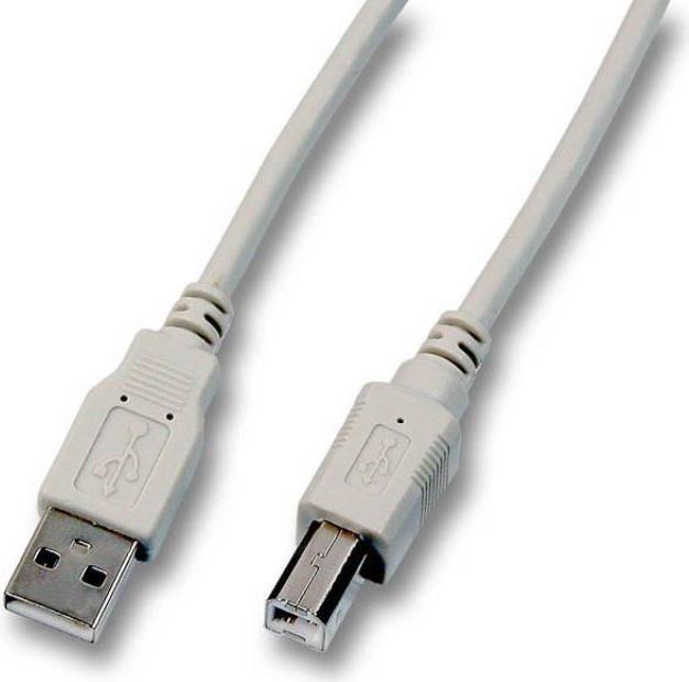 EFB-Elektronik USB2.0 Anschlusskabel A-B, St.-St., 1,5m, grau, Classic Hersteller: EFB Elektronik (K5255.1,5)