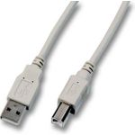 EFB-Elektronik USB2.0 Anschlusskabel A-B, St.-St., 1,5m, grau, Classic Hersteller: EFB Elektronik (K5255.1,5)