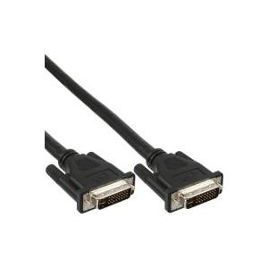 InLine® DVI-I Kabel, digital/analog, 24+5 St/St, Dual Link, ohne Ferritte, 1,8m (17791A)