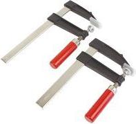 BRÜDER MANNESMANN Schraubzwinge, 120 x 400 mm Ausladung: 120 mm, maximale Spannweite: 400 mm, - 1 Stück (M 910-0400)