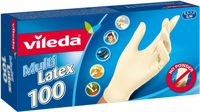 Vileda 131845 Grau 100Stück(e) Schutzhandschuh (146087)