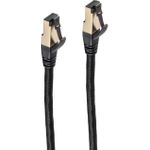 shiverpeaks BS20-60055. Kabellänge: 5 m, Kabelstandard: Cat6a, Kabelschirmung: S/FTP (S-STP), Anschluss 1: RJ-45, Anschluss 2: RJ-45, Steckerverbindergeschlecht: Männlich/Männlich, Beschichtung Steckerkontakte: Gold, Datenübertragungsrate: 10000 Mbit/s (BS20-60055)