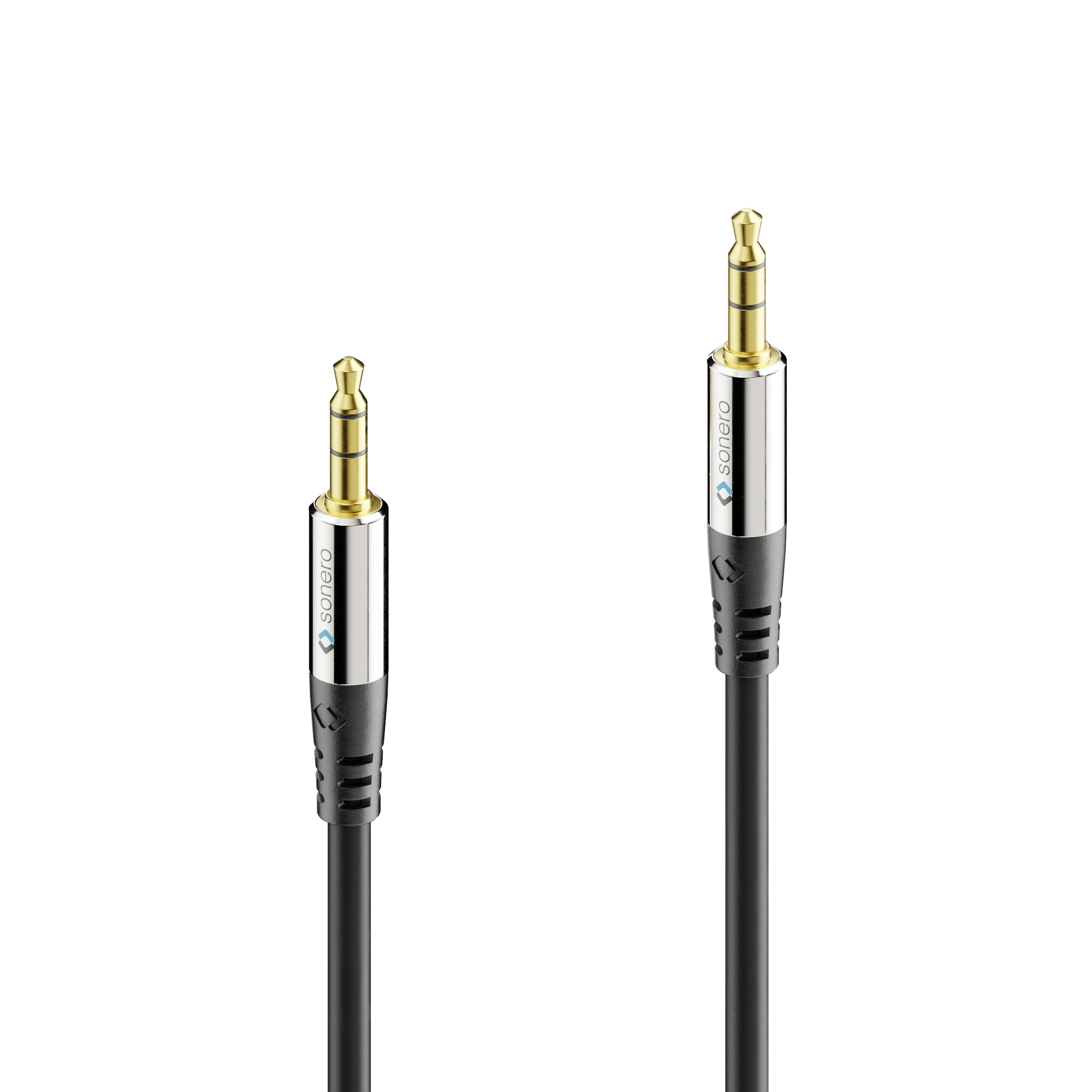 Sonero Premium 3.5 mm Audiokabel 3 m Schwarz