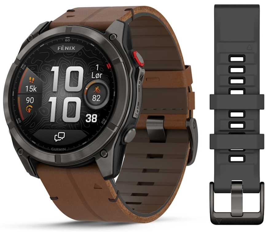 Garmin fēnix 8 Pro AMOLED Sapphire GPS Smartwatch 51 mm 1,4" 32 GB Graphit/Titanium Titan