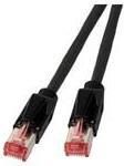 EFB-Elektronik RJ45 Patchkabel Cat.6A S/FTP LSZH Draka UC900 TM21 schwarz 1m Hersteller: EFB Elektronik (K8050.1)