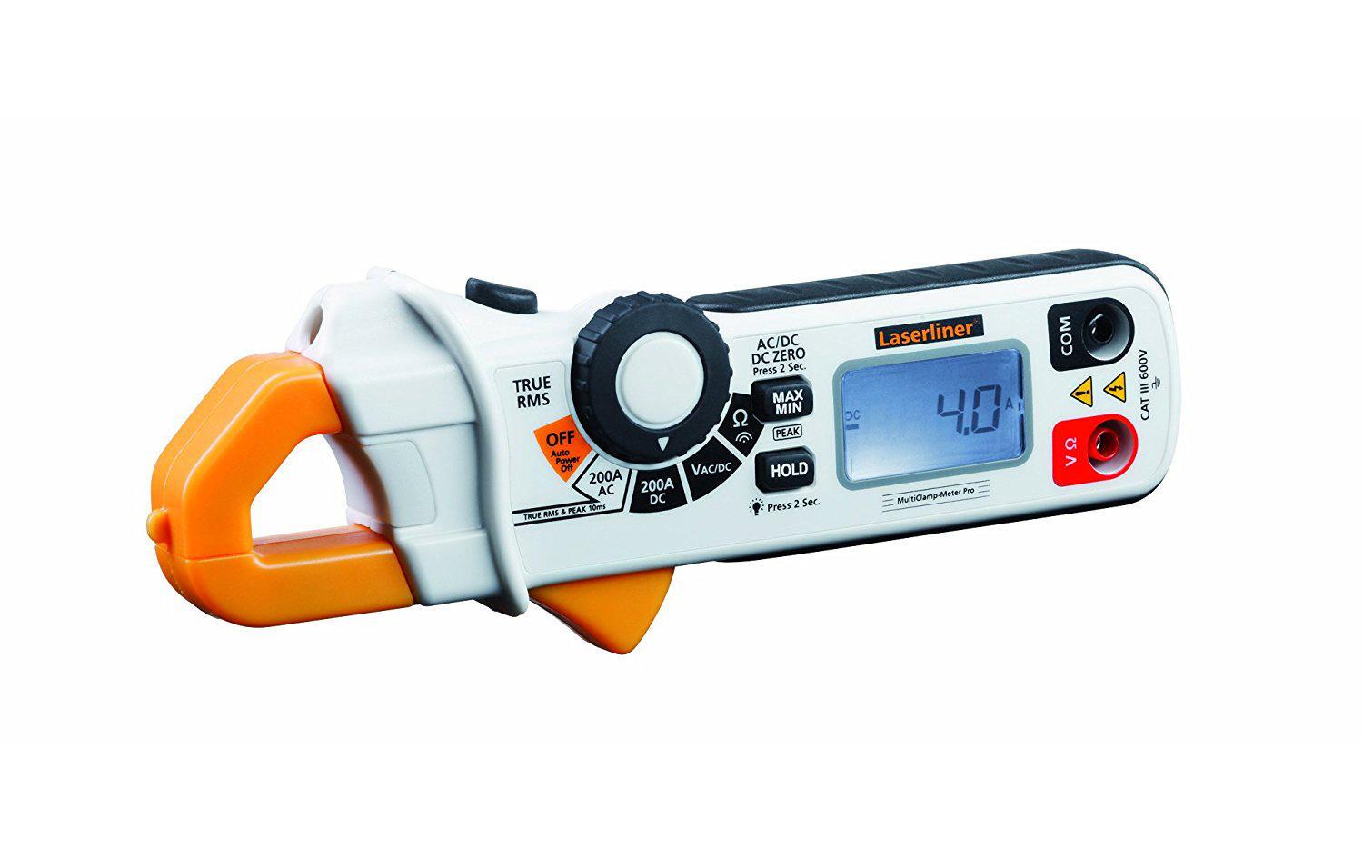 Laserliner MultiClamp-Meter Pro Multimeter Orange Weiß