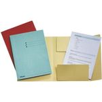 Esselte Jurismappe, DIN A4, Manilakarton, 275 g/qm, chamois mit 3 Klappen am Unterdeckel, Liniendruck auf Vorderdeckel, - 50 Stück (1033304)