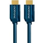 High Speed HDMI+Kabel mit Ethernet (HDMI A/HDMI A) - 1,0 m Hochgeschwindigkeitskabel für HD- und 3D-TV