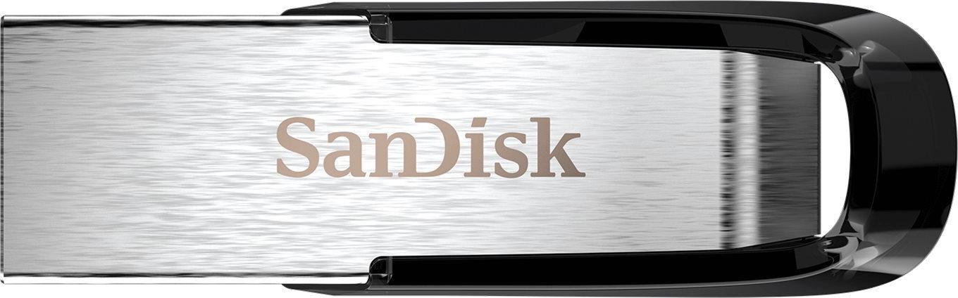 SanDisk Ultra Flair USB-Stick 128 GB USB 3.0 Schwarz, Silber