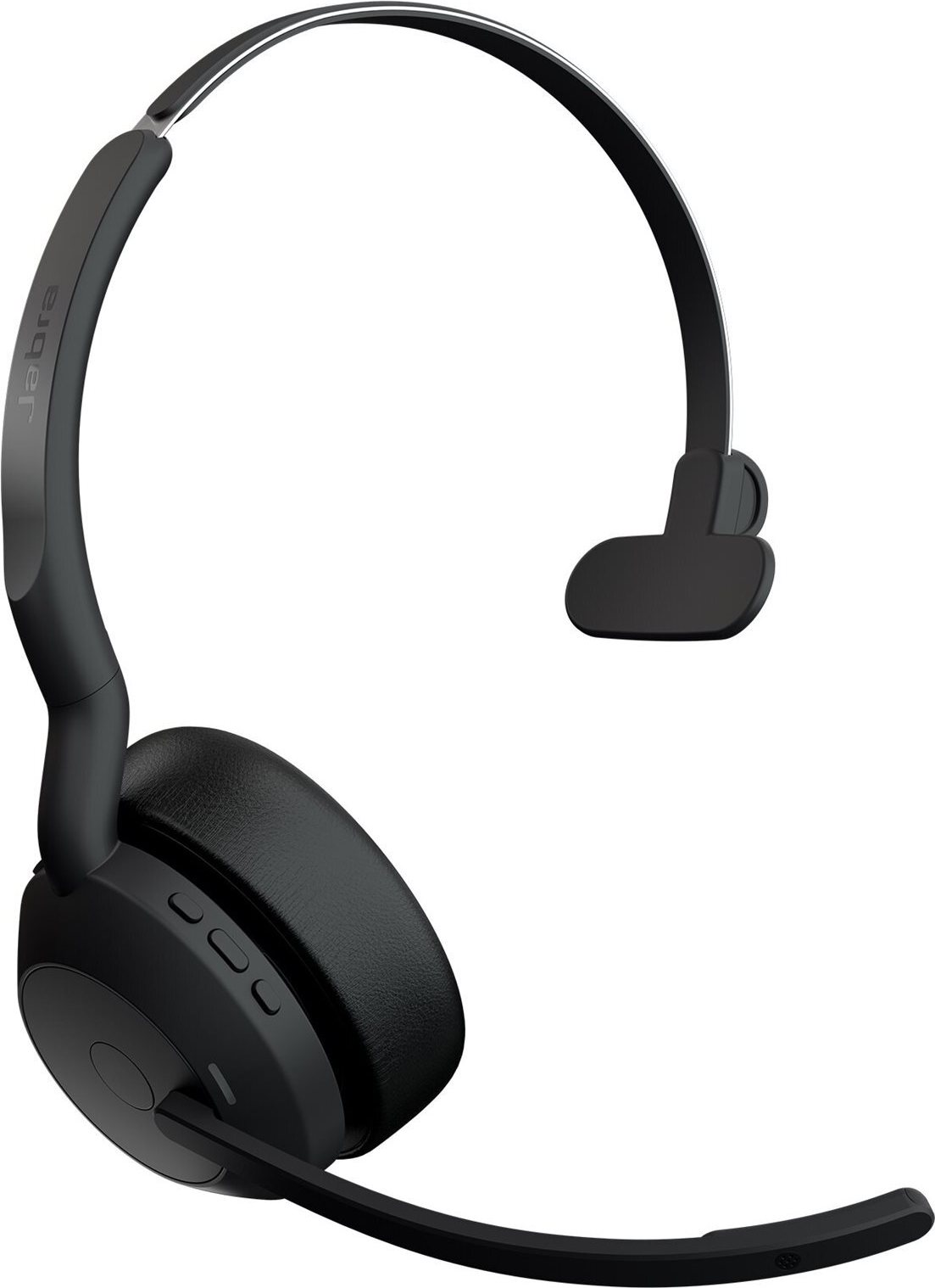 Jabra Evolve2 55 UC Mono On-Ear Headset USB-A Bluetooth ANC Schwarz