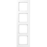 Jung Rahmen 4-fach waage/senkrecht AF 584 BF WW (AF584BFWW)