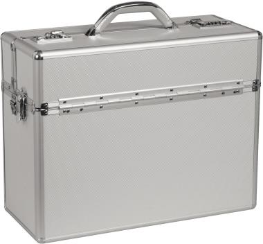 ALUMAXX ALPHA Pilotenkoffer 470 x 200 x 375 mm Aluminium Silber