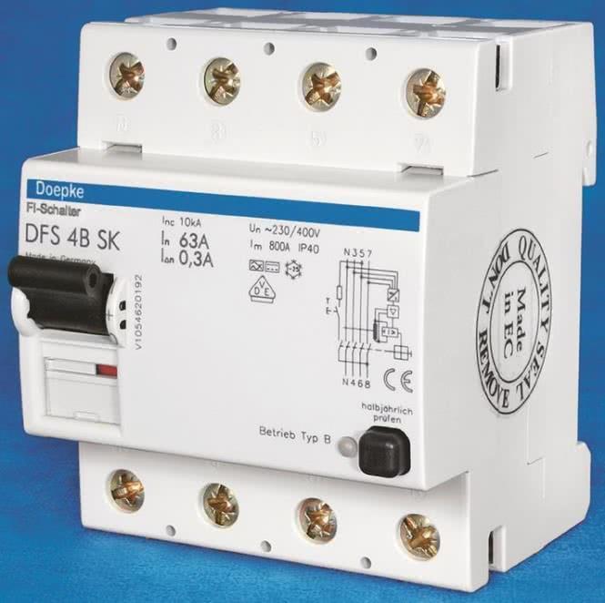 Doepke Schaltgeräte GmbH Fi-Schalter DFS4 063-4/0.30-B SK (09146998)