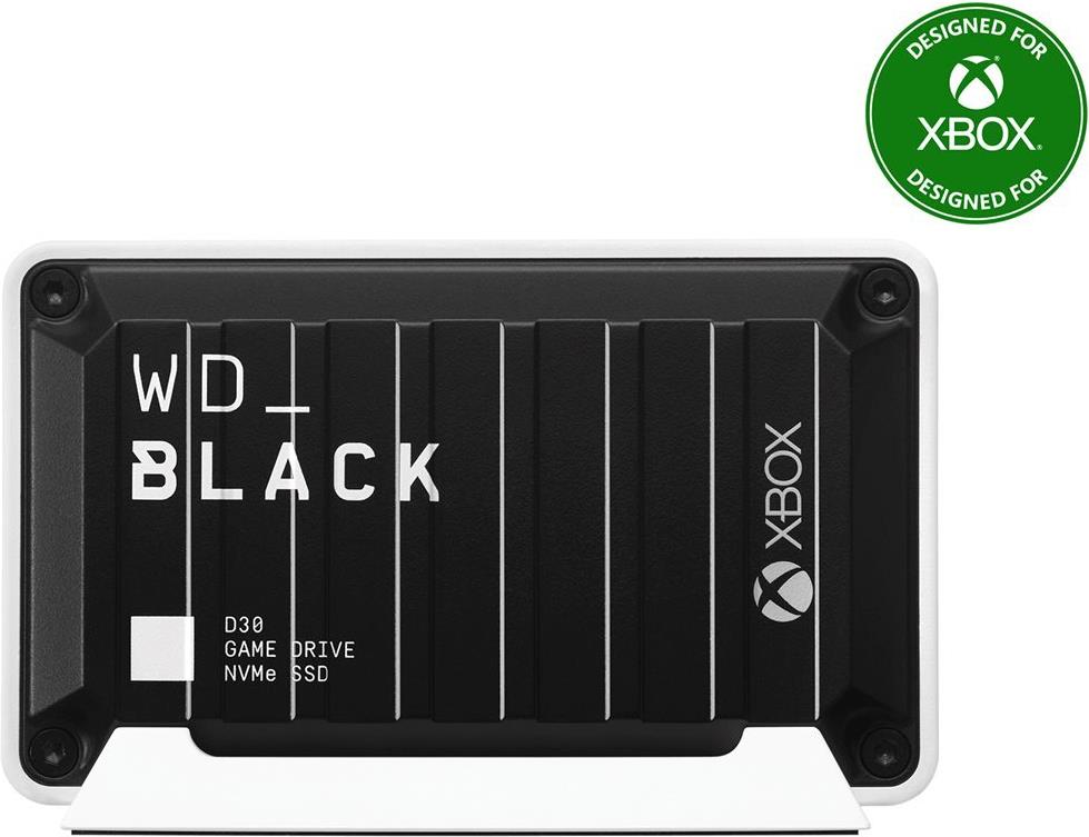 Western Digital WD_BLACK D30 2 TB SSD Schwarz, Weiß