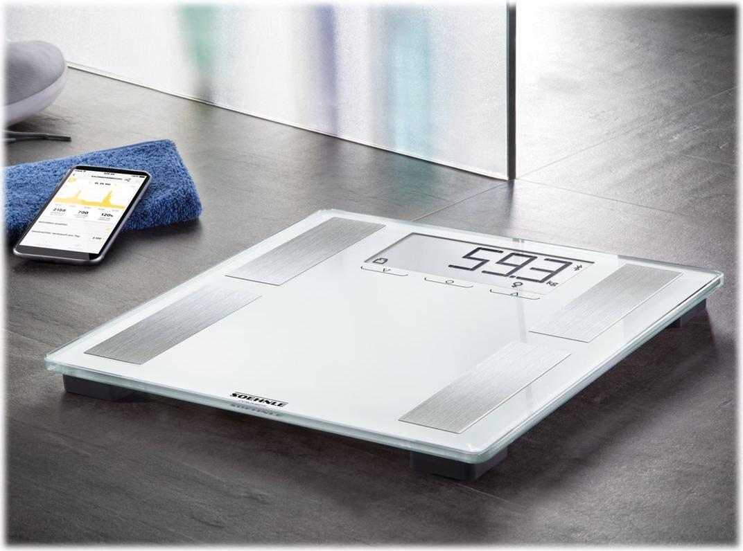 Soehnle Shape Sense Connect 100 Personenwaage Silber