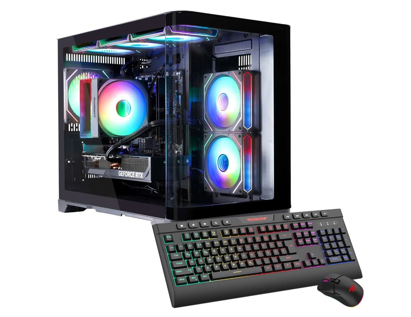 Hyrican GAMEMAX HYPE-M BK 7759 Gaming-PC (Ryzen 7 9700X, 32GB RAM, 1TB SSD, RTX 5070, W11)