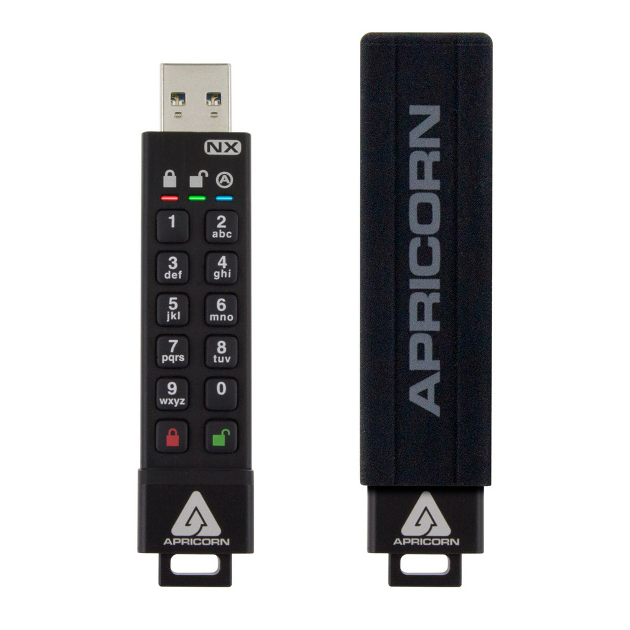 Apricorn Aegis Secure Key 3NX 256 GB USB 3.0 Schwarz
