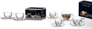 Ritzenhoff & Breker Espresso-Set BARISTA, 4-teilig aus Klarglas, spülmaschinenfest, Espressotasse 80 ml, - 1 Stück (822038)