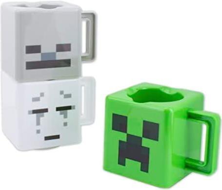 Paladone Minecraft Stacking Mugs x3 (PP9459MCF)