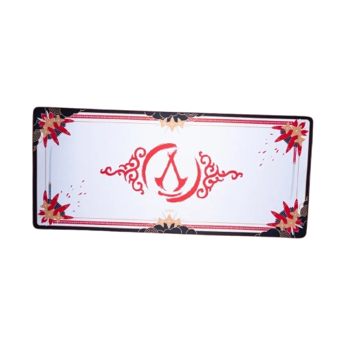 Lexip x Ubisoft Assassin's Creed Shadows XXL Gaming-Mauspad 90 x 40 cm Schwarz/Gold/Rot/Weiß
