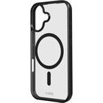 SBS Cover Apple iPhone 17 Transparent Schwarz MagSafe kompatibel (TEMAGCOLIP1763K)