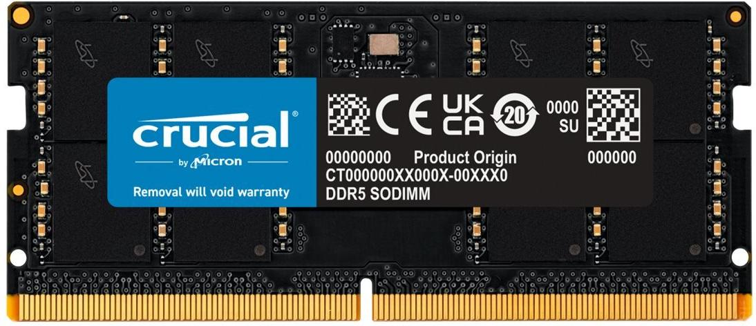 Crucial SODIMM 32G (1X32G) DDR5-5600 *CT32G56C46S5T (CT32G56C46S5T)