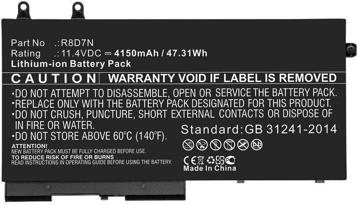 CoreParts Laptop Battery 45.6Wh Li-ion 11.4V 4000mAh 451-BCQZ for (451-BCQZ-CP)