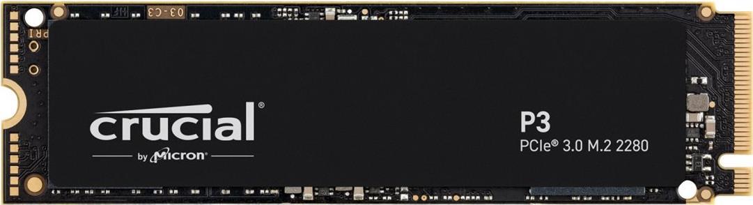 Crucial P3 M.2 500 GB PCI Express 3.0 3D NAND NVMe (CT500P3SSD8T)