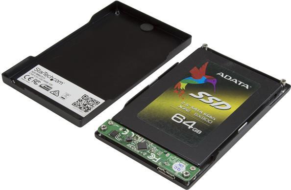 StarTech.com USB 3,1 Gen 2 (10 Gbps) Festplattengehäuse für 2.5" SATA Laufwerke