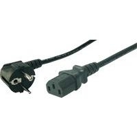 LogiLink Netzkabel, schwarz, 1,8m, Schuko Stecker -> Kaltgeräte Buchse (CP090)