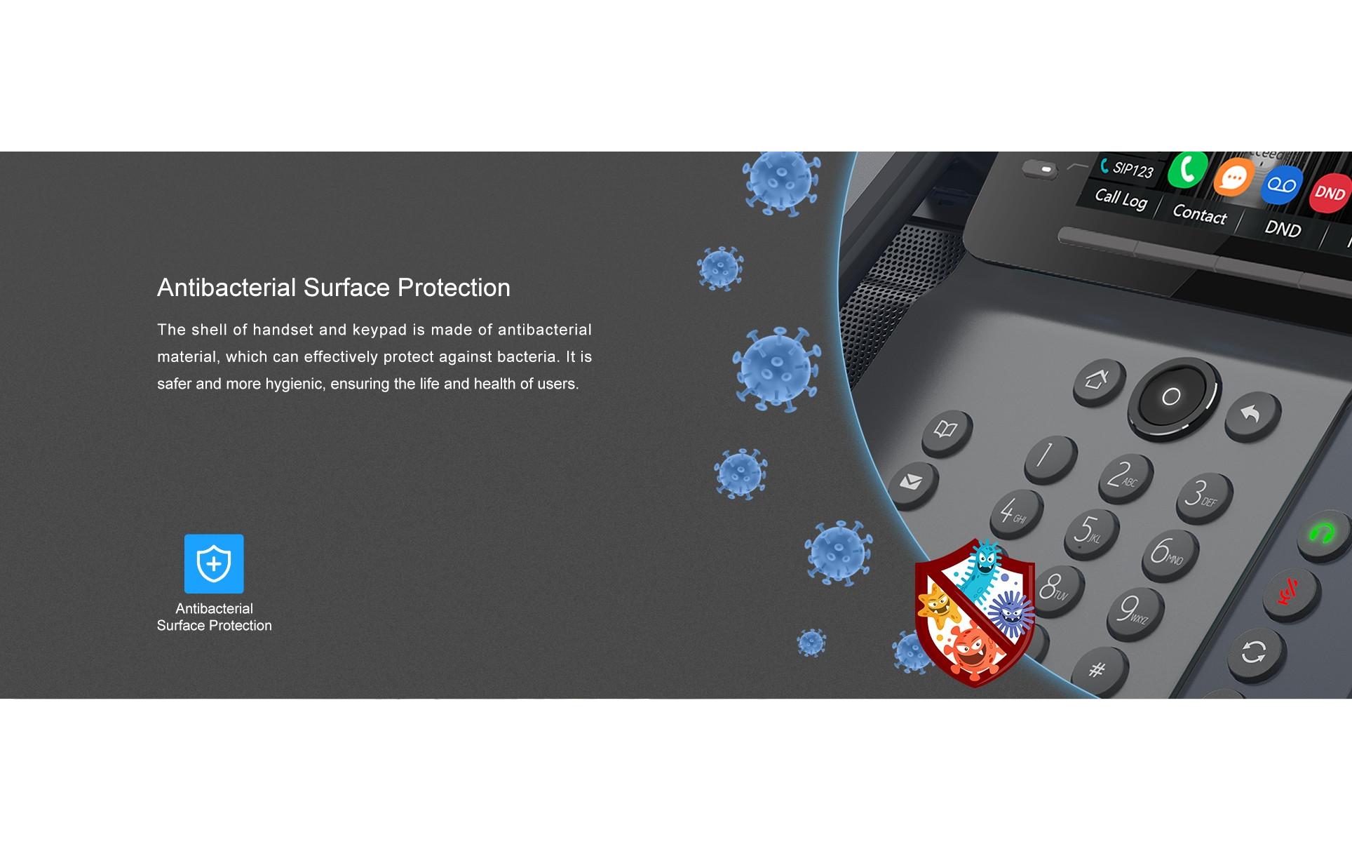 Fanvil V65 VoIP-Telefon Schwarz