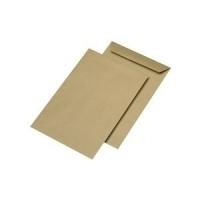 MAILmedia Versandtaschen C5 naßklebend, ohne Fenster,75 g-qm natron braun, Eigengewicht: 6,0 g (35108-7)