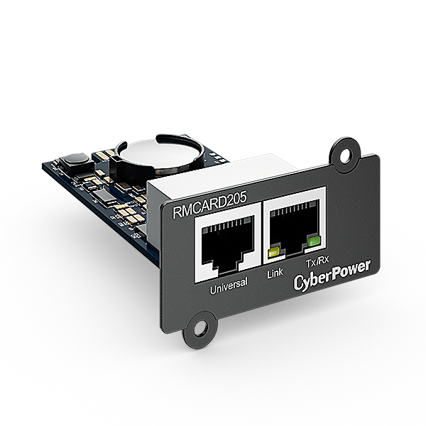CyberPower RMCARD205 Netzwerk-Management-Karte 100 Mbps Schwarz