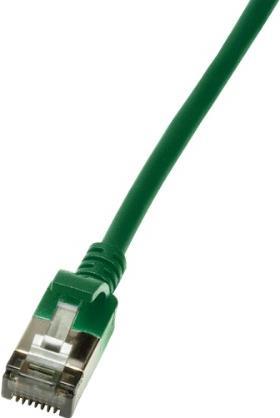 LogiLink Slim U/FTP Netzwerkkabel 5 m Cat6a U/FTP (STP) Grün (CQ9065S)